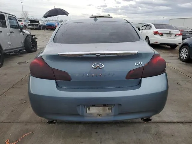 JNKBV61E08M218059 2008 2008 Infiniti G35 6