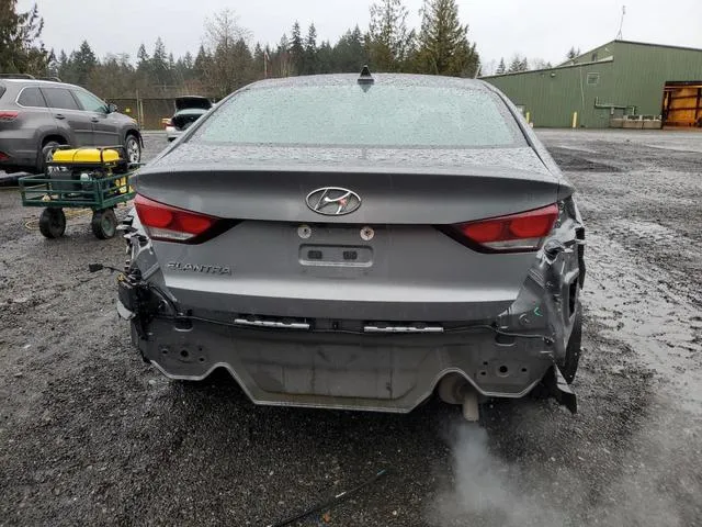 5NPD84LF6JH321952 2018 2018 Hyundai Elantra- Sel 6