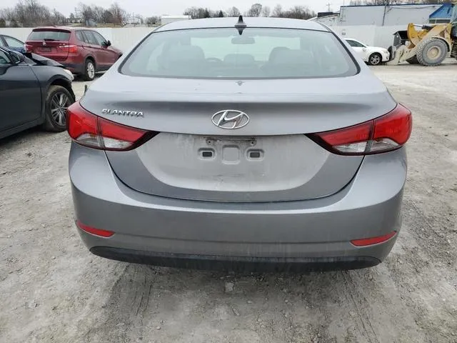 KMHDH4AE6EU087698 2014 2014 Hyundai Elantra- SE 6