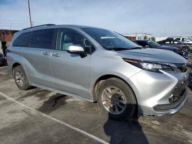 5TDKSKFC6NS054892 2022 2022 Toyota Sienna- LE 4