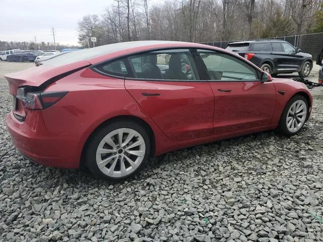 5YJ3E1EA1NF290764 2022 2022 Tesla MODEL 3 3