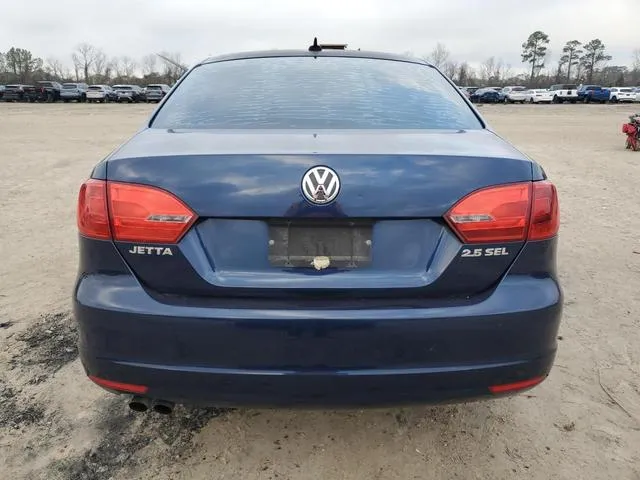 3VWLX7AJ5BM060829 2011 2011 Volkswagen Jetta- Sel 6