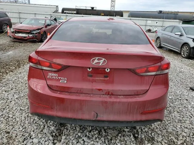 KMHD74LF4JU658611 2018 2018 Hyundai Elantra- SE 6