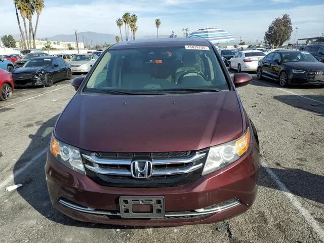 5FNRL5H61EB005785 2014 2014 Honda Odyssey- Exl 5