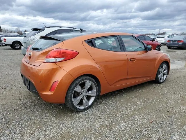 KMHTC6AD3CU028988 2012 2012 Hyundai Veloster 3