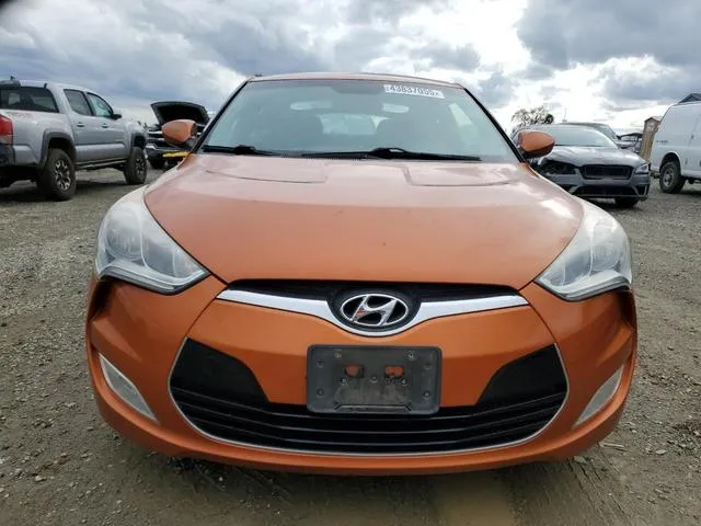 KMHTC6AD3CU028988 2012 2012 Hyundai Veloster 5