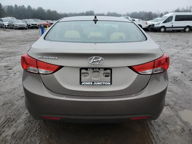 5NPDH4AE9DH324634 2013 2013 Hyundai Elantra- Gls 6