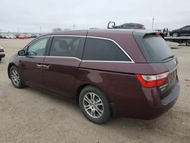 5FNRL5H69BB096204 2011 2011 Honda Odyssey- Exl 2