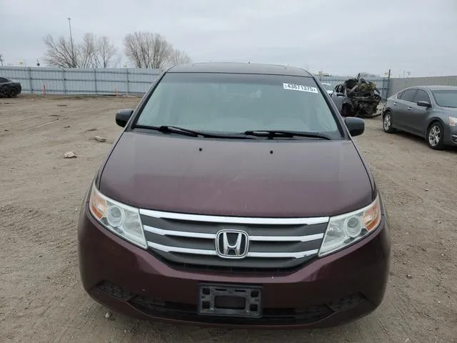 5FNRL5H69BB096204 2011 2011 Honda Odyssey- Exl 5