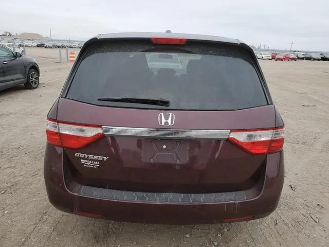 5FNRL5H69BB096204 2011 2011 Honda Odyssey- Exl 6