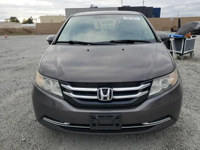 5FNRL5H4XFB074488 2015 2015 Honda Odyssey- EX 5