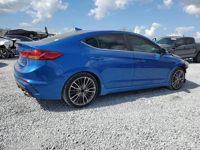 KMHD04LB9JU637187 2018 2018 Hyundai Elantra- Sport 3