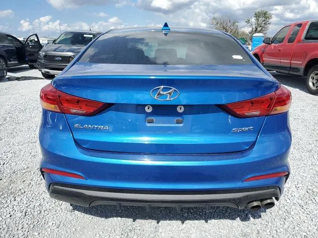 KMHD04LB9JU637187 2018 2018 Hyundai Elantra- Sport 6