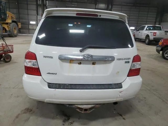 JTEEW21A070041757 2007 2007 Toyota Highlander- Hybrid 6