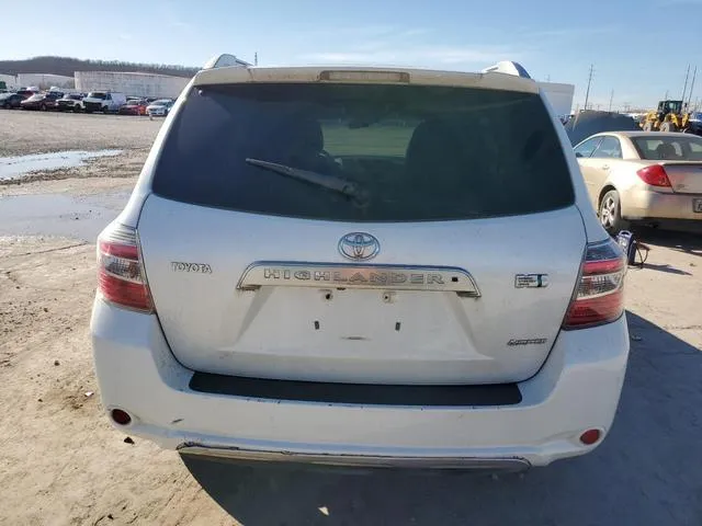 JTEEW44A882017588 2008 2008 Toyota Highlander- Hybrid Limited 6