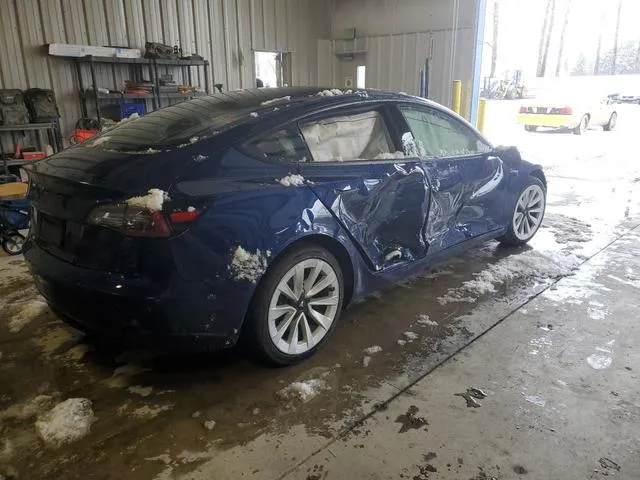 5YJ3E1EA7NF372613 2022 2022 Tesla MODEL 3 3