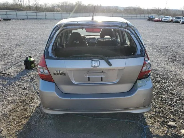 JHMGD38647S039460 2007 2007 Honda Fit- S 6