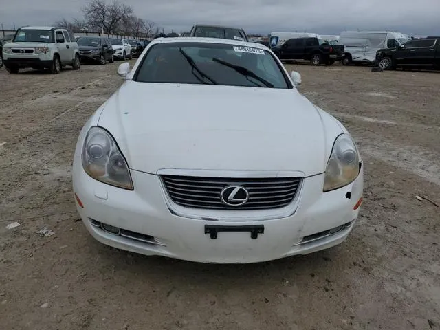 JTHFN45YX79011643 2007 2007 Lexus SC- 430 5