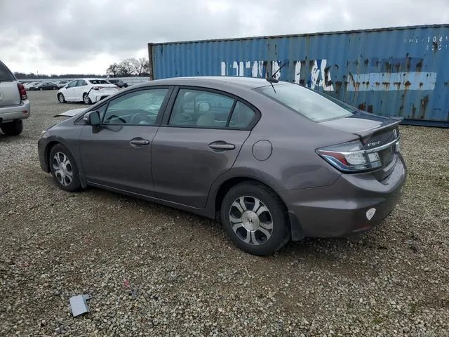 19XFB4F29DE203177 2013 2013 Honda Civic- Hybrid 2