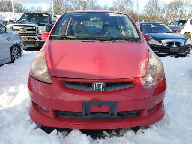 JHMGD38677S023995 2007 2007 Honda Fit- S 5