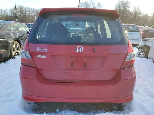 JHMGD38677S023995 2007 2007 Honda Fit- S 6