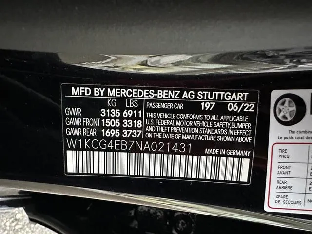 W1KCG4EB7NA021431 2022 2022 Mercedes-Benz EQS- 580 4Matic 10