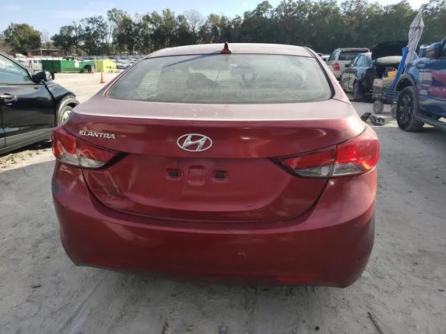 5NPDH4AE5DH200828 2013 2013 Hyundai Elantra- Gls 6