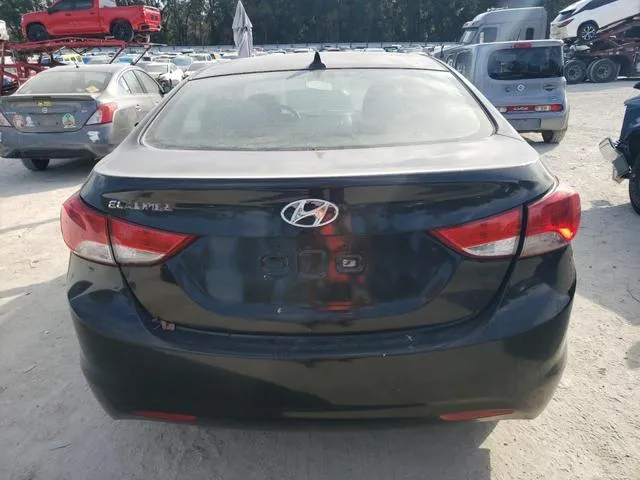 KMHDH4AE6BU105967 2011 2011 Hyundai Elantra- Gls 6