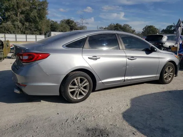 5NPE24AF7FH007128 2015 2015 Hyundai Sonata- SE 3