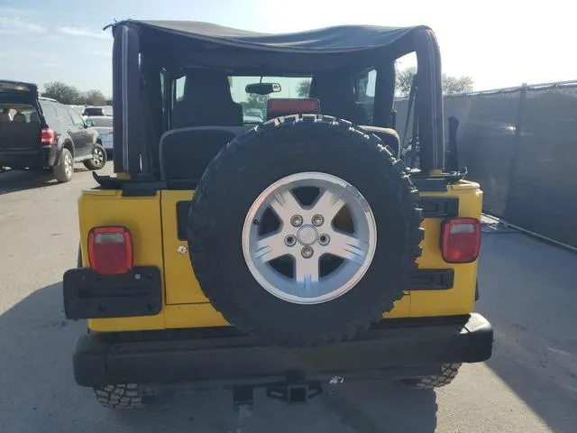 1J4FA49S56P722707 2006 2006 Jeep Wrangler- Sport 6