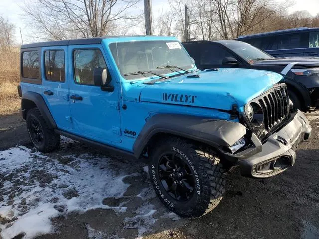 1C4HJXDG1MW637739 2021 2021 Jeep Wrangler- Sport 4