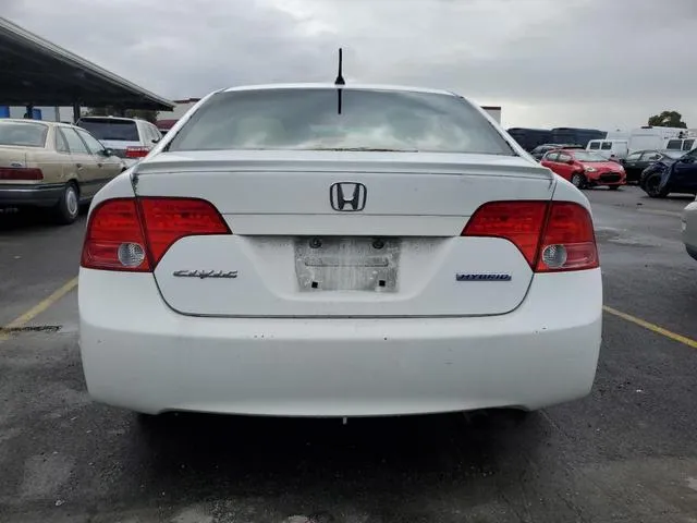 JHMFA36208S017574 2008 2008 Honda Civic- Hybrid 6