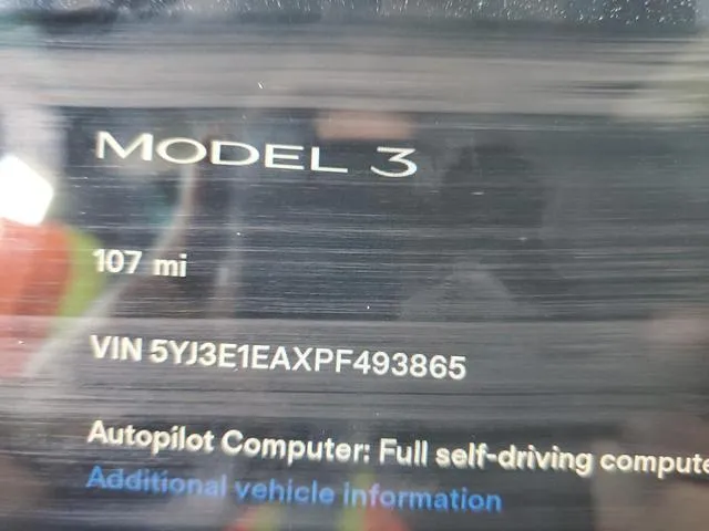 5YJ3E1EAXPF493865 2023 2023 Tesla MODEL 3 9