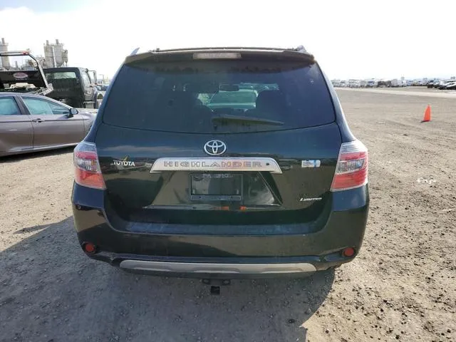 JTEEW44A292030886 2009 2009 Toyota Highlander- Hybrid Limited 6