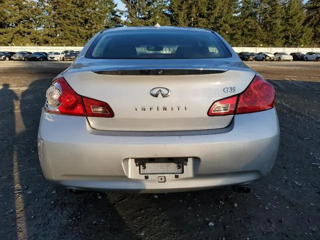 JNKBV61E98M201762 2008 2008 Infiniti G35 6