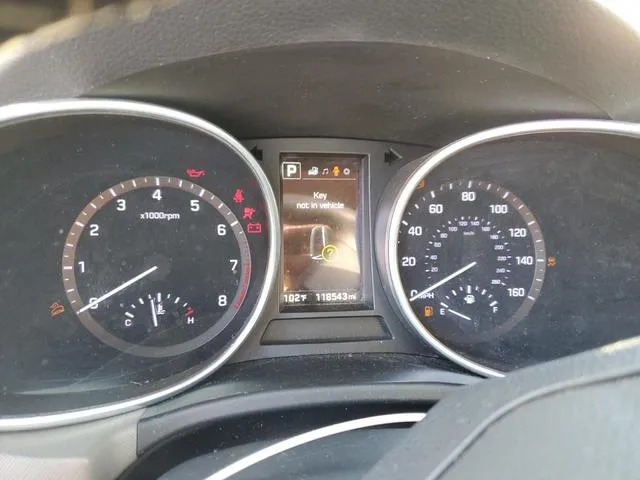 KM8SN4HF3HU218122 2017 2017 Hyundai Santa Fe- SE 9