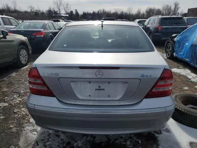 WDBRF92H06F784360 2006 2006 Mercedes-Benz C-Class- 280 4Matic 6