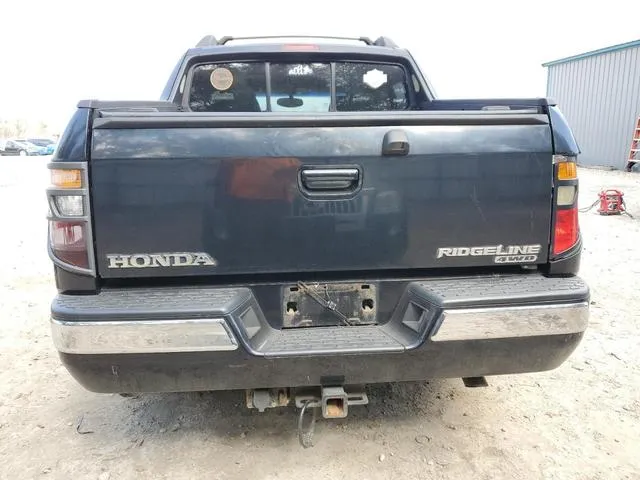 2HJYK16556H529174 2006 2006 Honda Ridgeline- Rtl 6