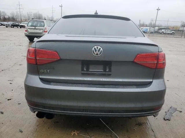 3VW5T7AJXGM389179 2016 2016 Volkswagen Jetta- Gli 6