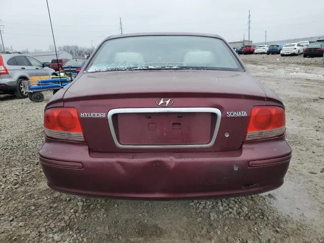 KMHWF25S83A808170 2003 2003 Hyundai Sonata- GL 6