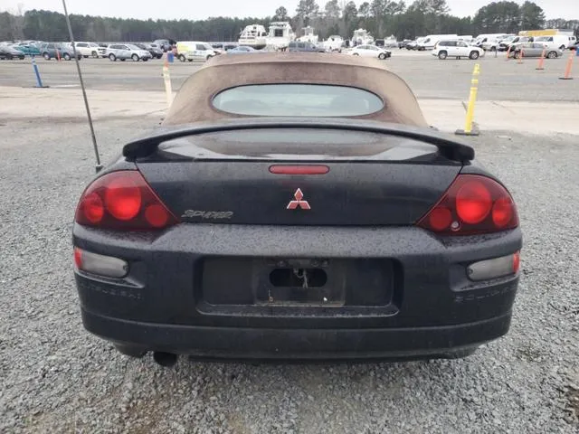 4A3AE85H31E023387 2001 2001 Mitsubishi Eclipse- Spyder Gt 6