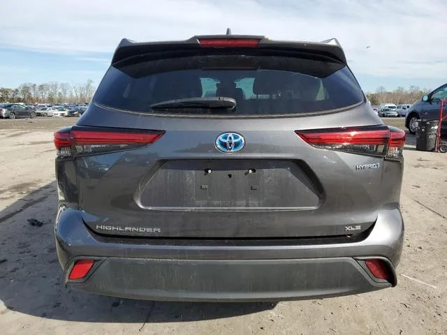 5TDKBRCH7PS124797 2023 2023 Toyota Highlander- Hybrid Xle 6