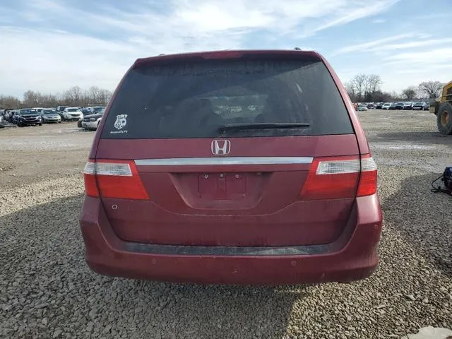 5FNRL38826B118216 2006 2006 Honda Odyssey- Touring 6