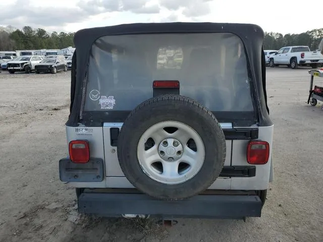 1J4FA39S46P764876 2006 2006 Jeep Wrangler- X 6