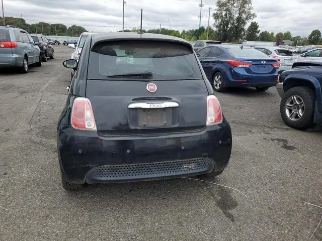 3C3CFFGE6FT615443 2015 2015 Fiat 500- Electric 6