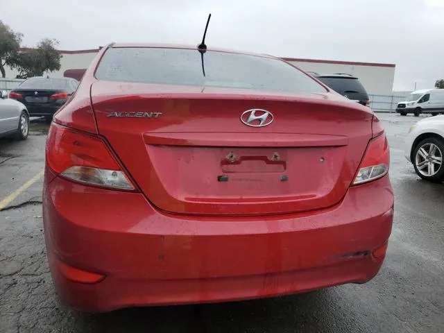 KMHCT4AE5FU797011 2015 2015 Hyundai Accent- Gls 6