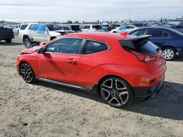 KMHT36AH8LU006018 2020 2020 Hyundai Veloster 2