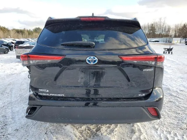 5TDGBRCH8LS501931 2020 2020 Toyota Highlander- Hybrid Xle 6