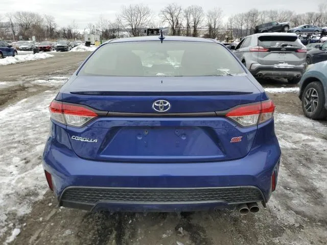 JTDS4MCE1NJ089672 2022 2022 Toyota Corolla- SE 6