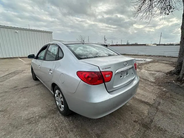 KMHDU4AD3AU972406 2010 2010 Hyundai Elantra- Blue 3